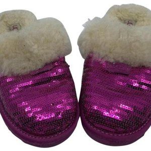 UGG Classic Sequin Slip-On Hot Pink Size 2
